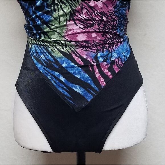 VINTAGE The Slim Suit Coral Reef Maillot Swimsuit - Picture 5 of 13